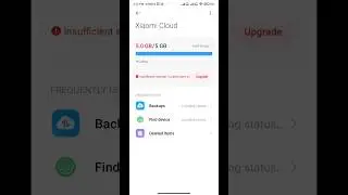 Mi cloud storage full ||mi cloud storage clean kaise kare | Xiaomi cloud storage full#shorts #viral