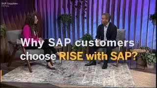 Why SAP customers choose RISE with SAP?