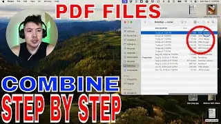 ✅  How To Combine Multiple PDF Files To One On Mac 🔴