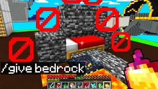 I Secretly Cheated With /GIVE in Bedwars...