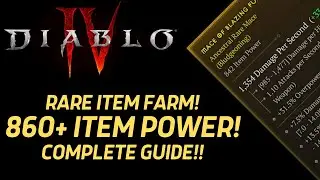 Diablo 4 - Super Unique Monsters! Get 860+ Item Power Gear! All Locations! With TimeStamps!