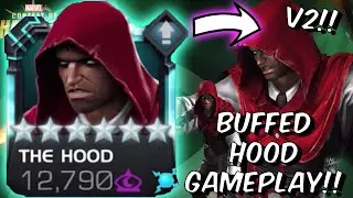 The Hood Buff IS BACK & EVEN BETTER!! - 6 Star Rank 2 Buffed Gameplay - Marvel Contest of Champions