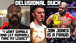 Jon Jones DELUSIONALY DUCKING Tom Aspinall? Recent Interview EXPOSES HIM? My Reaction