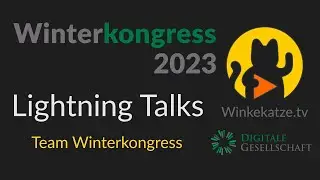 Lightning Talks | WK23