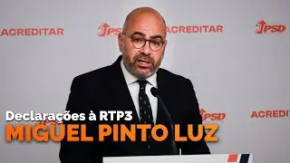 Reação do vice-Presidente do PSD, Miguel Pinto Luz, ao “caso” TAP