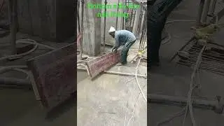 #bottom #side #line #nails #fixing #shuttering #stilt #floor