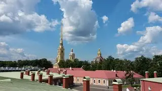 Петропавловская крепость. Невская панорама. Санкт-Петербург.