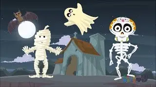 💀 Tumbas por Aquí, Tumbas por Allá 💀 - Canciones Infantiles de Halloween - Día de los Muertos