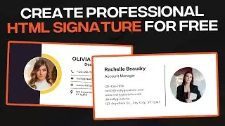 How to Create a Professional HTML Email Signature For FREE (2024)