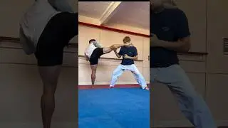 Struggling to make a head kick? #martialarts #kicks #karate #shotokan