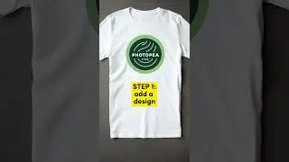 Easy T-Shirt Mockups!  #photopea