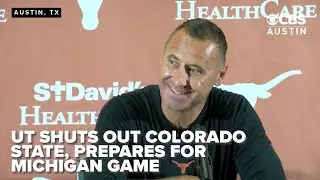 Full Press Conference | Steve Sarkisian breaks down UT's dominant win over Colorado State