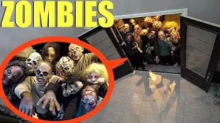 when you see this horde of Zombies outside your house, Lock your doors and RUN!! (Zombie Army)