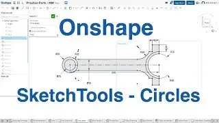 Onshape - One Minute Lesson - Sketching Circles