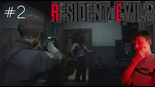 Начал исследовать полицейский участок в Resident Evil 2 Remake #2