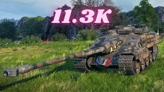 AMX 50 Foch B  11.3K Damage & 2x AMX 50 Foch B  9.7K Damage World of Tanks