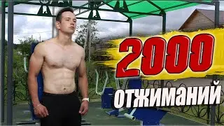 Как я Достиг 2000 отжиманий за 1 подход.Мой закон Успеха