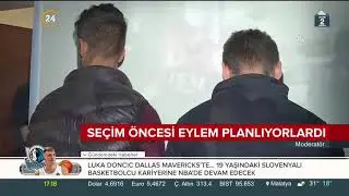 Seçim öncesi eylem planlayan teröristlere baskın düzenlendi