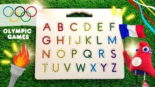 Olympics ABC - Learn the Alphabet with Paris 2024 Olympics