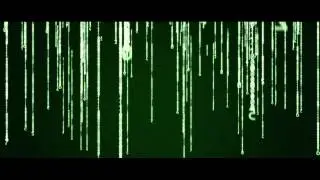 After Effects: Matrix Code Raining Effect Test