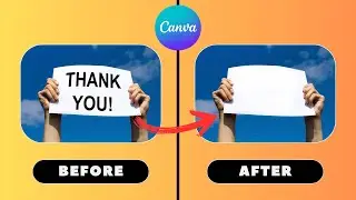 How to Remove Text from an Image in Canva