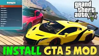 How To Install GTA V MOD In Laptop/PC 2023 | How To Install MENYOO TRAINER MOD In GTA 5