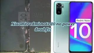 redmi note 10 cpu reball || redmi note 10 dead solution || redmi note 10 cpu problem