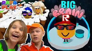 Открыл новые локации в Big Brain Simulator🧠 Roblox