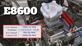 I Saw an E8600 at 7GHz - Crazy Overclocking Results!
