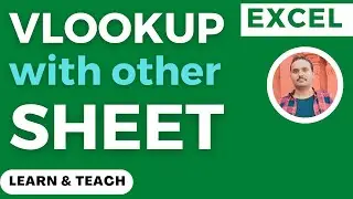 vlookup between two worksheets | Vlookup on other sheet | how to link data on other sheet