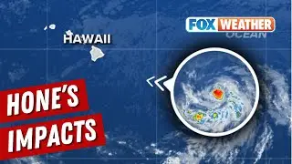 Hawaii Braces For Impacts From Tropical Storm Hone This Weekend