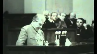 Последнее выступление И.В. Сталина / Last speech of J.Stalin (1952 г.)