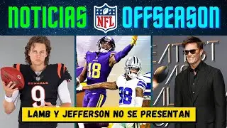 Problemas con LAMB y JEFFERSON | TOM BRADY Arrepentido | DERRICK HENRY entrena | Noticias NFL 2024