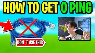 How To Get 0 Ping in Fortnite! 📶 (Secret Trick for Low Ping on Fortnite)