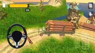 Mountain Truck Driver : Extreme Cargo Transport - Android Gameplay