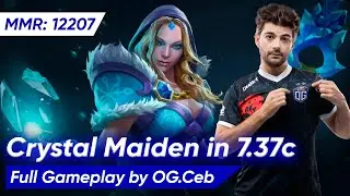 👠 Ceb CRYSTAL MAIDEN HARD SUPPORT 7.37c | Dota 2 Pro Gameplay