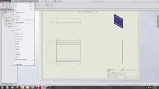 Fit drawing to regular size paper - solidworks - video 133