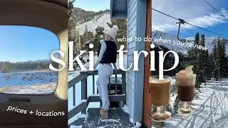 MAMMOTH SKI VLOG: first time skiing! ❄️ how to go if you’re clueless like I was