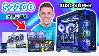 Building a STUNNING 4K Gaming PC Build! 😍 [$2200 PC Build Guide - ft RTX 4080 Super]