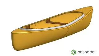 Onshape Surface Modeling: Techniques for a Canoe Design