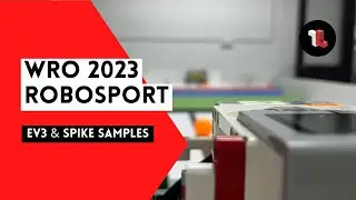 WRO 2023 RoboSport EV3 & SPIKE Samples