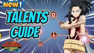 Talents Guide - Everything you need to know about Talent - Tips and Tricks - MHA: The Strongest Hero