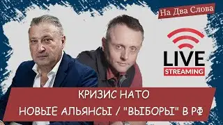 Кризис НАТО / Новые альянсы / "Выборы" в РФ. На Два Слова.