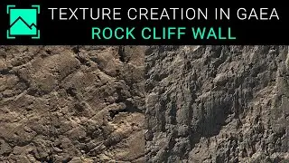 Gaea - Seamless Rock/Cliff Wall Texture Generation