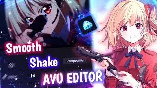 Tutorial Smooth Shake AMV || AVU EDITOR