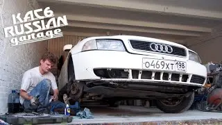 AUDI A4 B5 МЕНЯЕМ НАРУЖНИЙ ШРУС НЕ СНИМАЯ РЫЧАГИ. AUDI A6 C5, VW PASSAT B5.