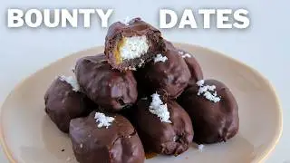 Bounty Dates | Healthy Vegan Bounty Bites