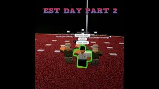 EST day Part 2 ( Sandhurst Military Academy)  (|BA| British Army)  Roblox