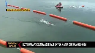 Cabor Renang 5 000 M, Izzy Dwifaiva Hefrisyanti Sumbang Medali Emas untuk Jawa Timur di PON 2024!