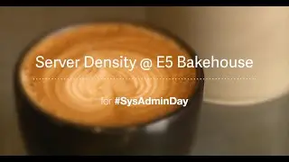 Server Density @ E5 Bakehouse